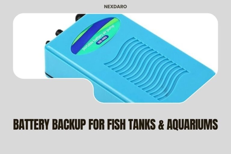 Battery Backup for Fish Tanks & Aquariums