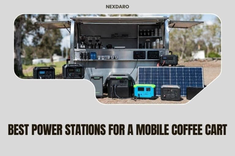 Best Power Stations for a Mobile Coffee Cart