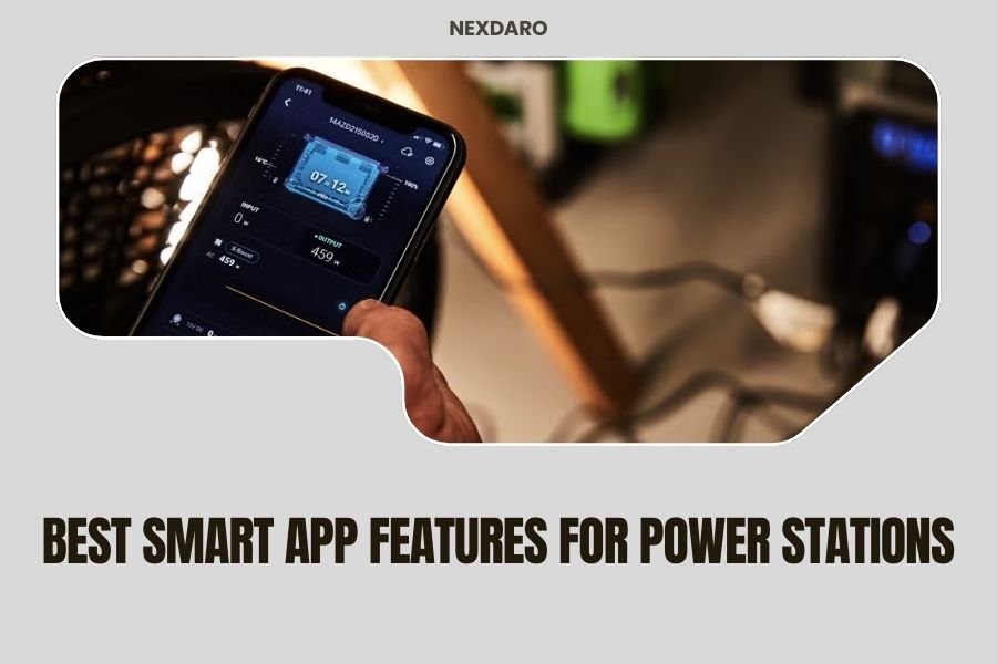 Best Smart App Features for Power Stations