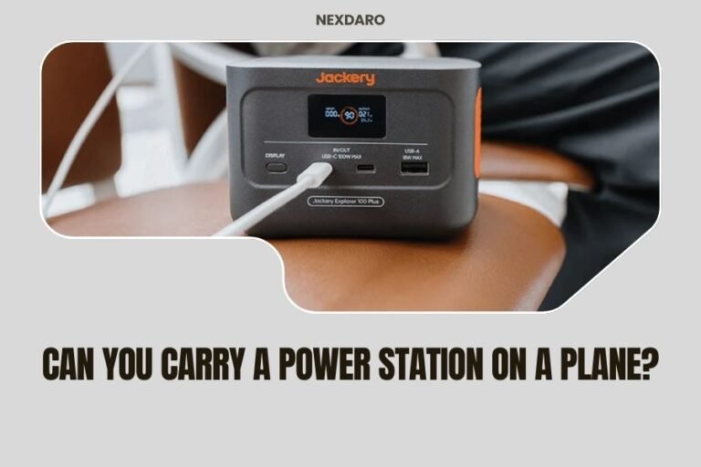 Can You Carry a Power Station on a Plane
