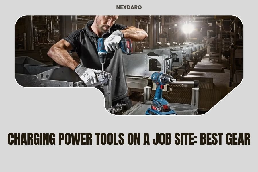 Charging Power Tools on a Job Site Best Gear