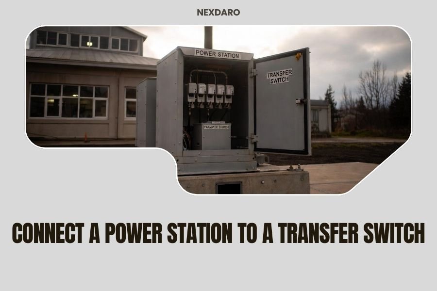 Connect a Power Station to a Transfer Switch