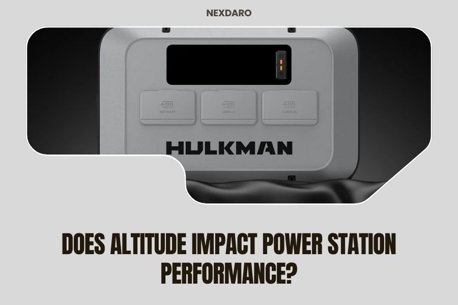 Does Altitude Impact Power Station Performance?