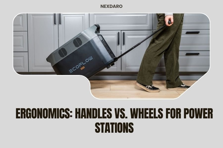 Ergonomics: Handles vs. Wheels for Power Stations