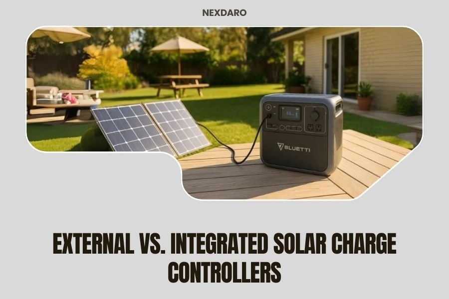 External vs. Integrated Solar Charge Controllers