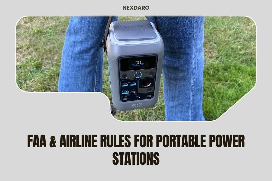 FAA & Airline Rules for Portable Power Stations