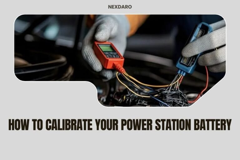 How to Calibrate Your Power Station Battery