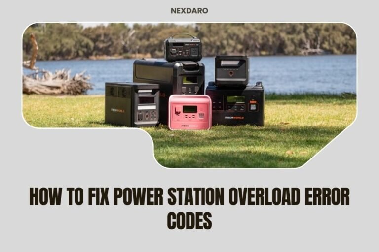 How to Fix Power Station Overload Error Codes