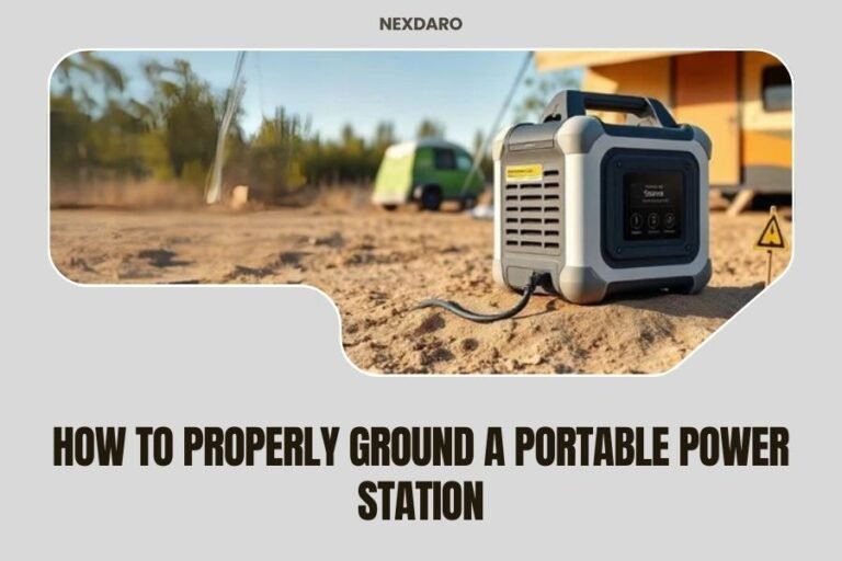 How to Properly Ground a Portable Power Station