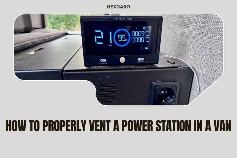 How to Properly Vent a Power Station in a Van