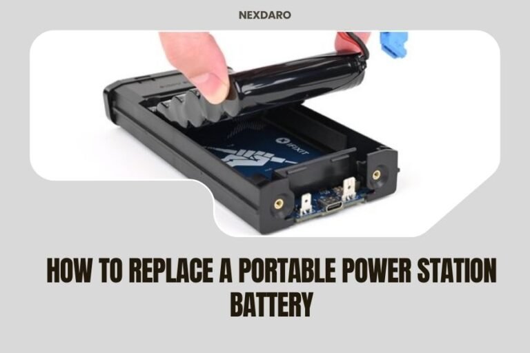 How to Replace a Portable Power Station Battery