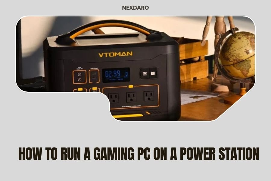 How to Run a Gaming PC on a Power Station