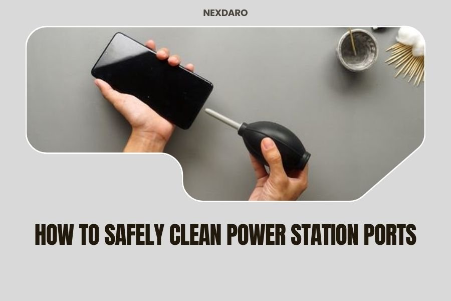 How to Safely Clean Power Station Ports