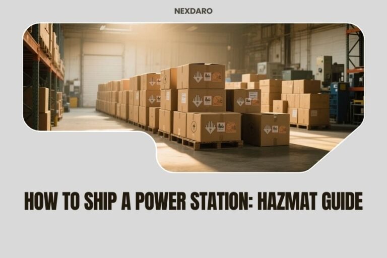 How to Ship a Power Station_ Hazmat Guide