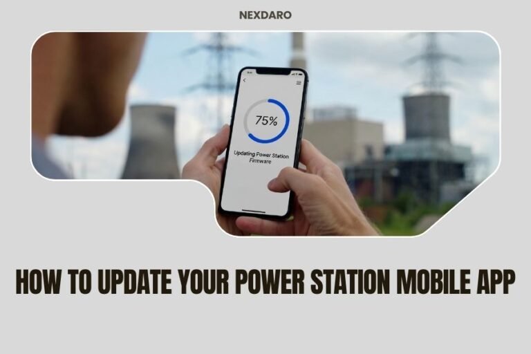 How to Update Your Power Station Mobile App