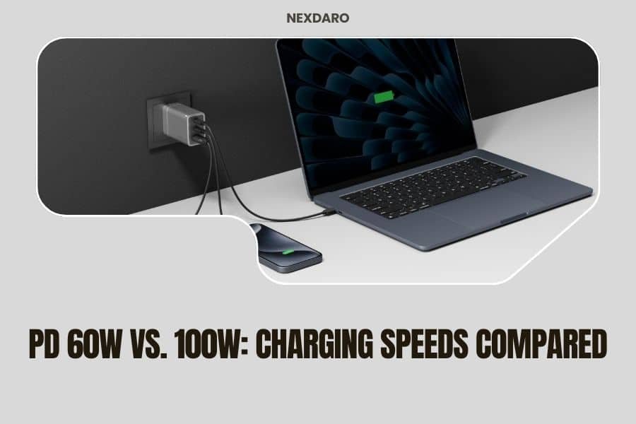 PD 60W vs. 100W: Charging Speeds Compared