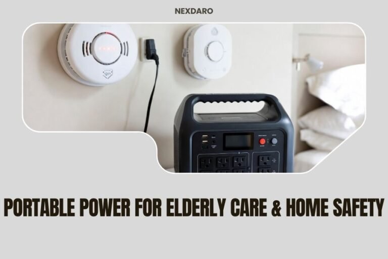 Portable Power for Elderly Care & Home Safety