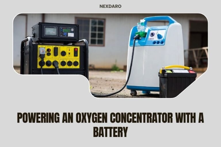 Powering an Oxygen Concentrator with a Battery