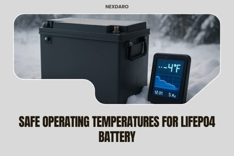 Safe Operating Temperatures for LiFePO4 Battery