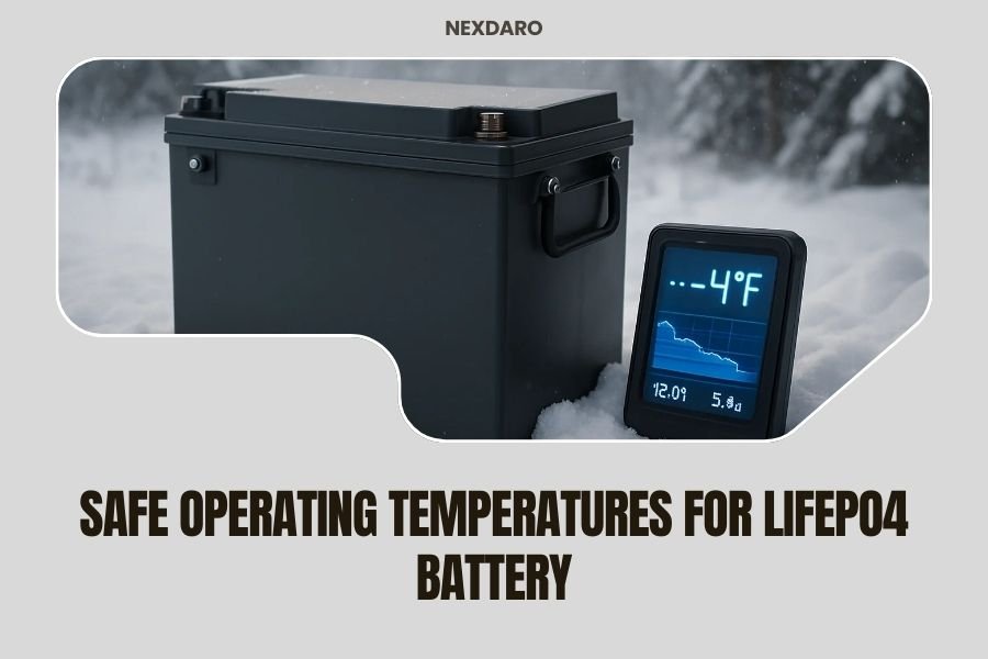 Safe Operating Temperatures for LiFePO4 Battery