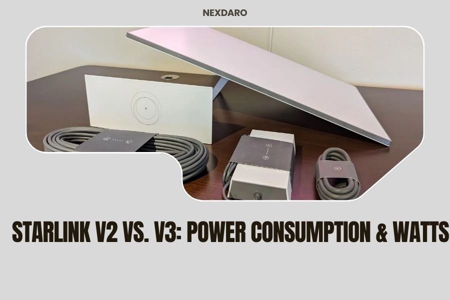 Starlink V2 vs. V3: Power Consumption & Watts