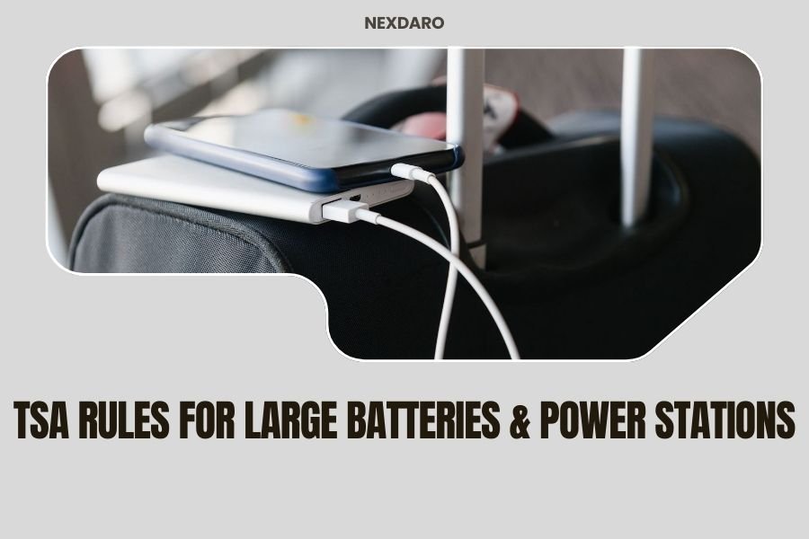 TSA Rules for Large Batteries & Power Stations