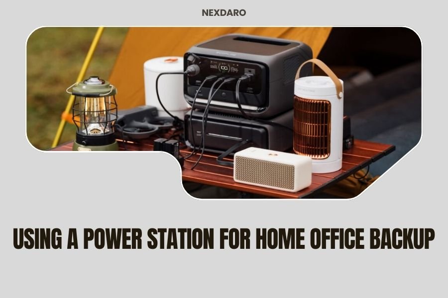 Using a Power Station for Home Office Backup