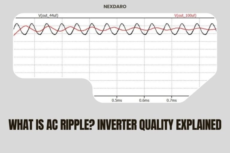What is AC Ripple? Inverter Quality Explained