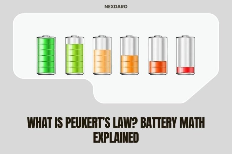 What is Peukert’s Law? Battery Math Explained