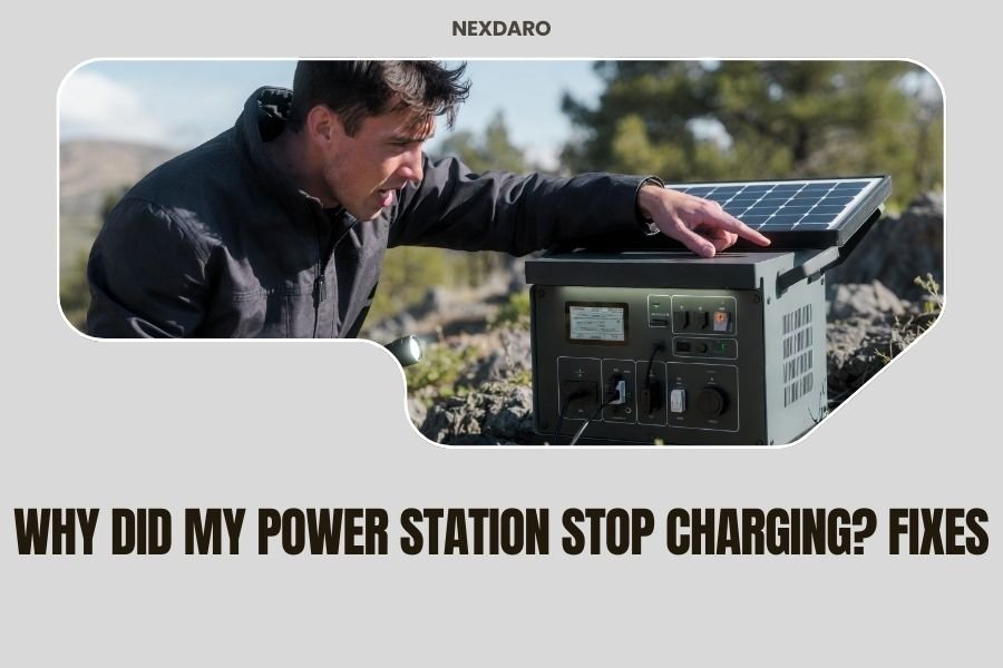 Why Did My Power Station Stop Charging_ Fixes