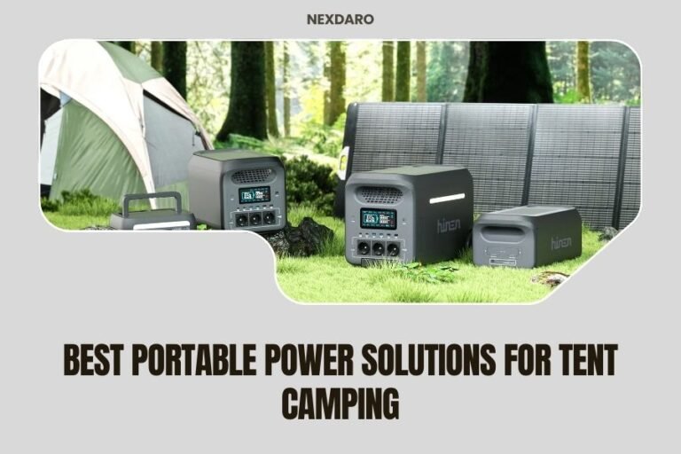 Best Portable Power Solutions for Tent Camping