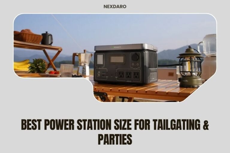 Best Power Station Size for Tailgating & Parties