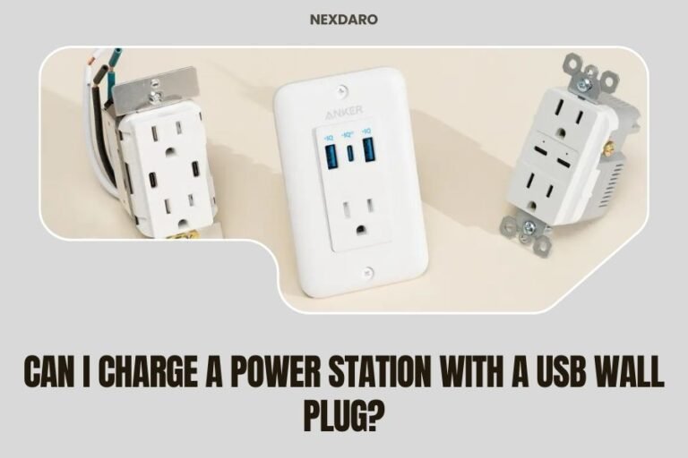 Can I Charge a Power Station with a USB Wall Plug