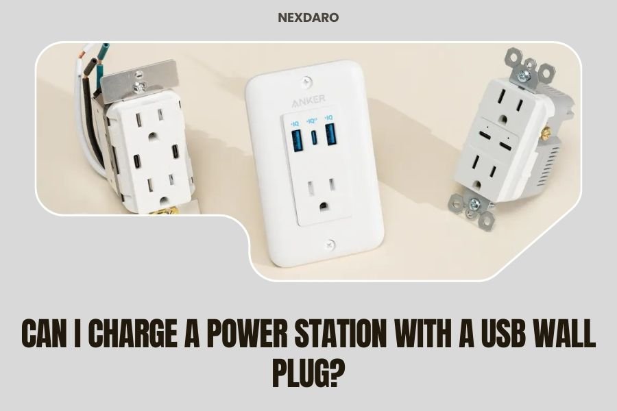 Can I Charge a Power Station with a USB Wall Plug