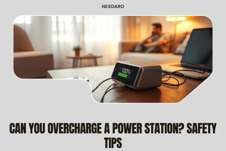 Can You Overcharge a Power Station_ Safety Tips