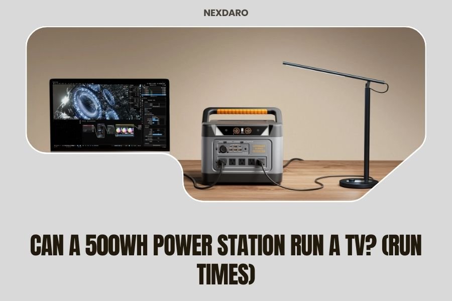 Can a 500Wh Power Station Run a TV_ (Run Times)