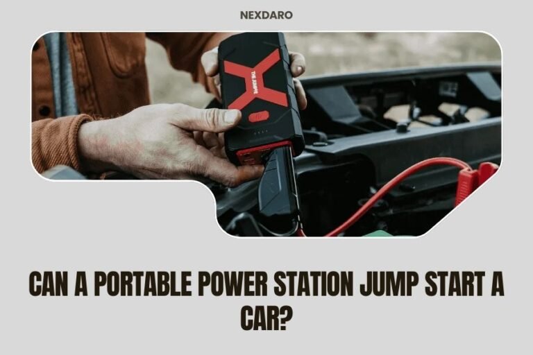 Can a Portable Power Station Jump Start a Car