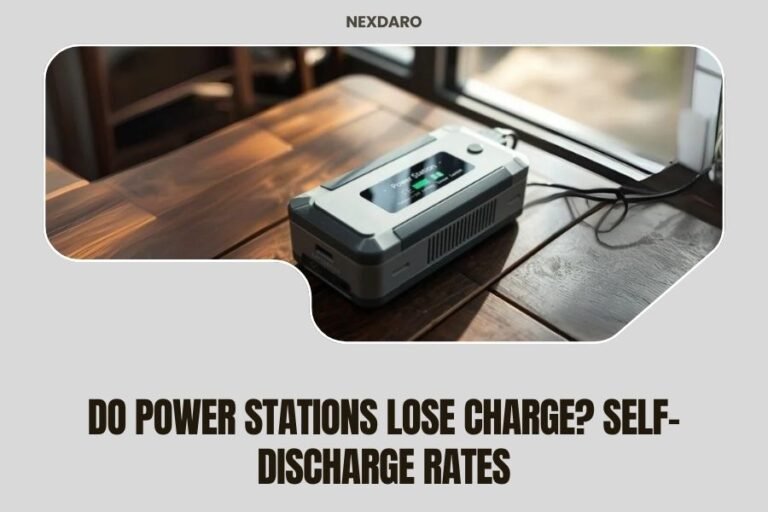 Do Power Stations Lose Charge_ Self-Discharge Rates