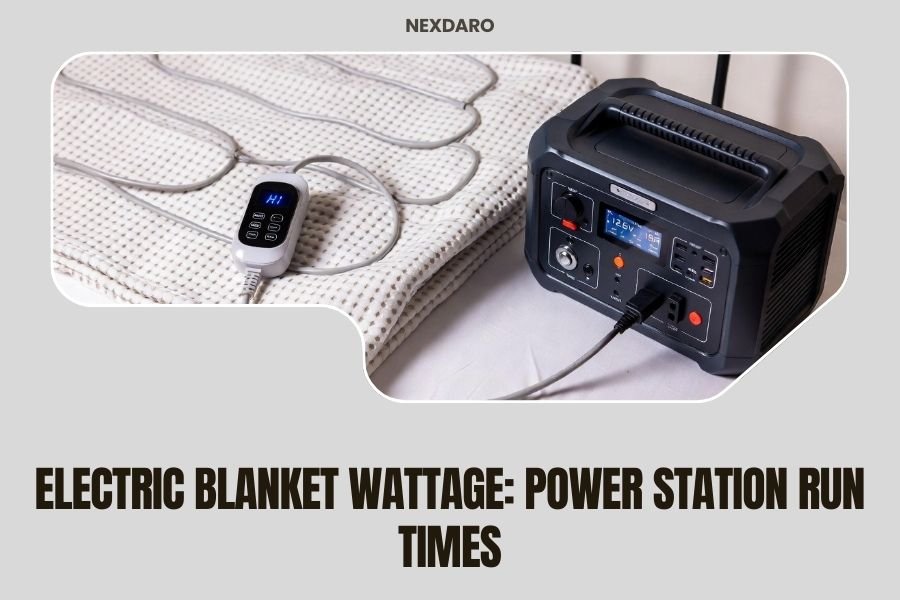 Electric Blanket Wattage_ Power Station Run Times