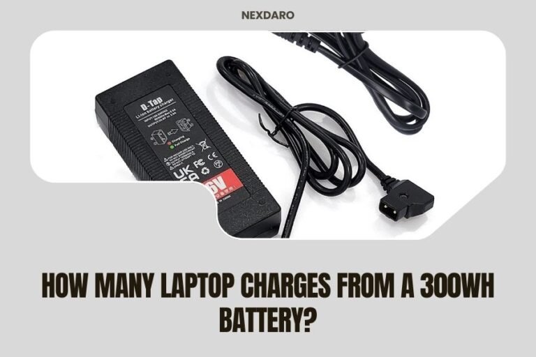 How Many Laptop Charges from a 300Wh Battery