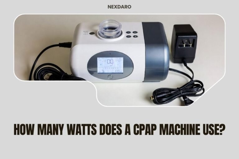 How Many Watts Does a CPAP Machine Use