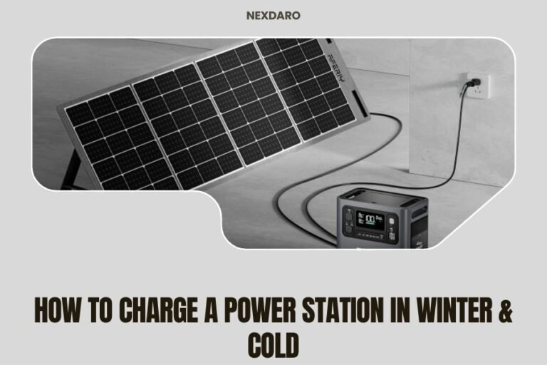 How to Charge a Power Station in Winter & Cold