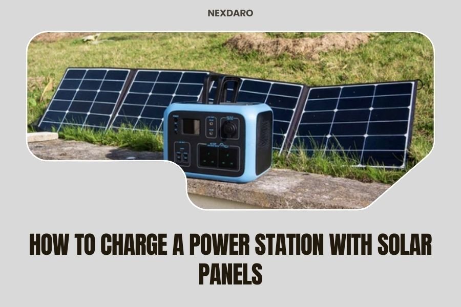 How to Charge a Power Station with Solar Panels