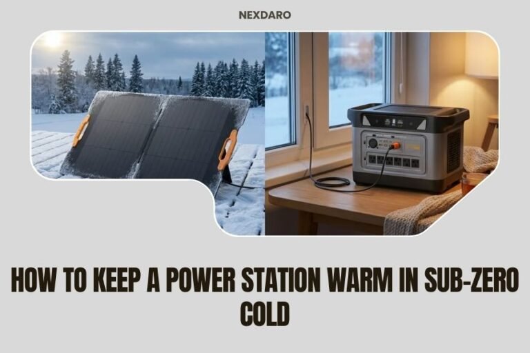 How to Keep a Power Station Warm in Sub-Zero Cold