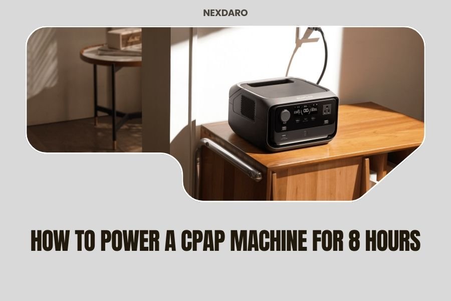 How to Power a CPAP Machine for 8 Hours