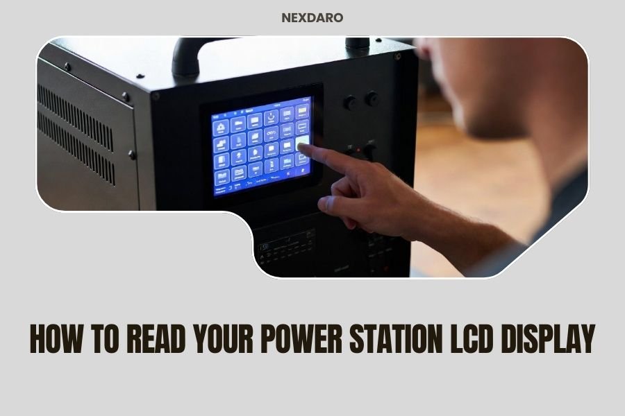 How to Read Your Power Station LCD Display