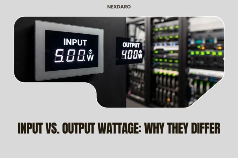 Input vs. Output Wattage_ Why They Differ