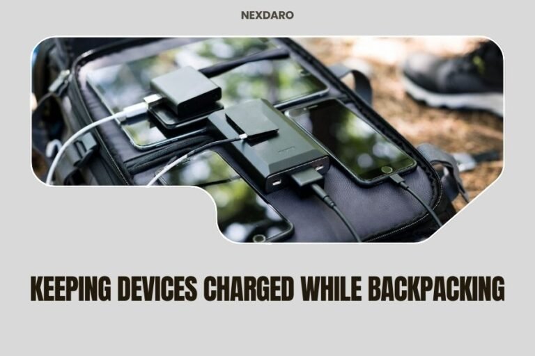 Keeping Devices Charged While Backpacking