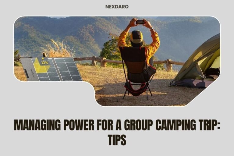 Managing Power for a Group Camping Trip_ Tips