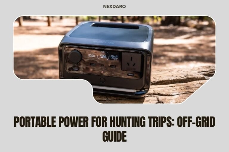 Portable Power for Hunting Trips_ Off-Grid Guide